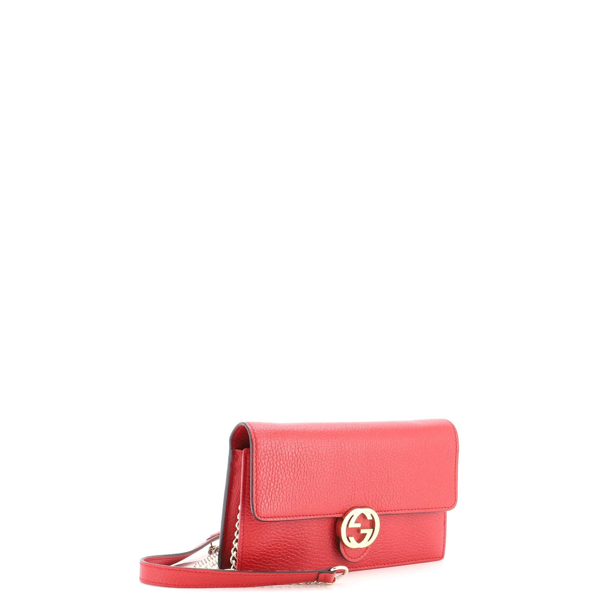 Interlocking Wallet on Chain Leather