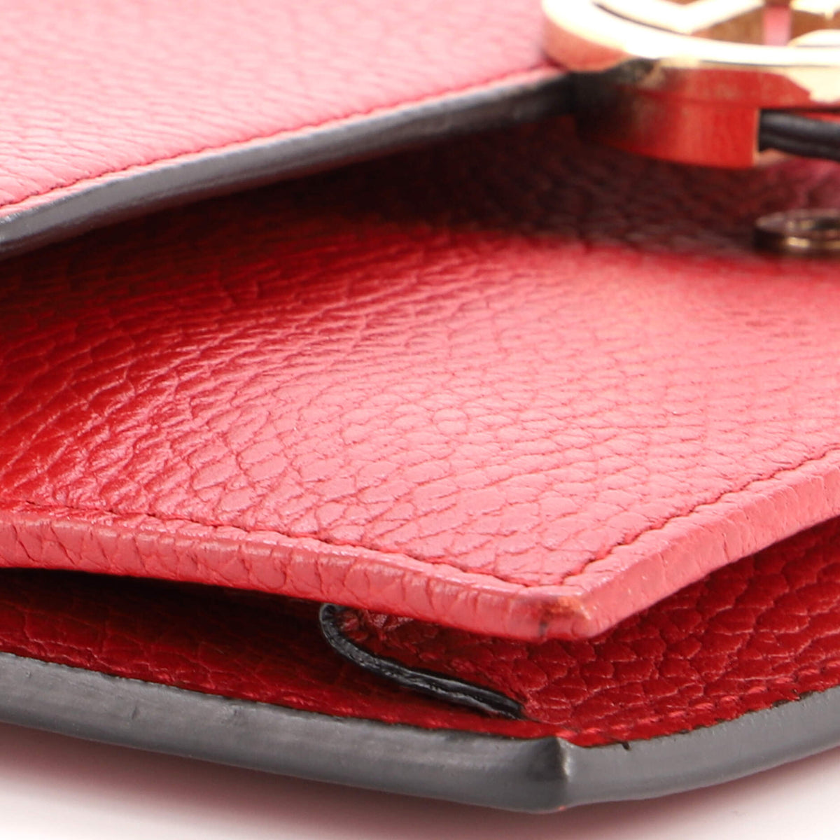 Interlocking Wallet on Chain Leather