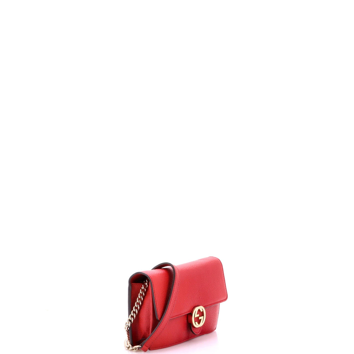 Interlocking Wallet on Chain Leather
