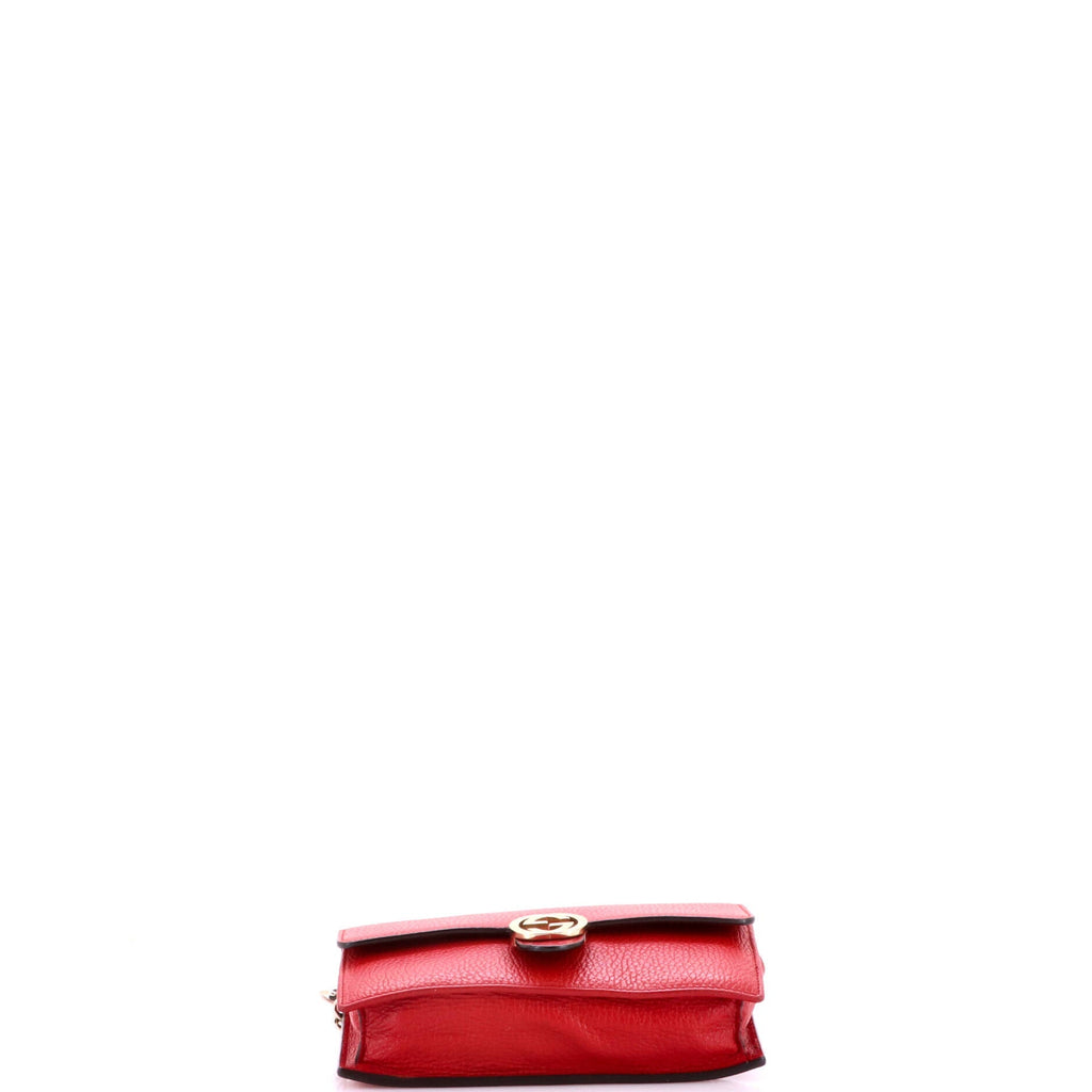 Interlocking Wallet on Chain Leather