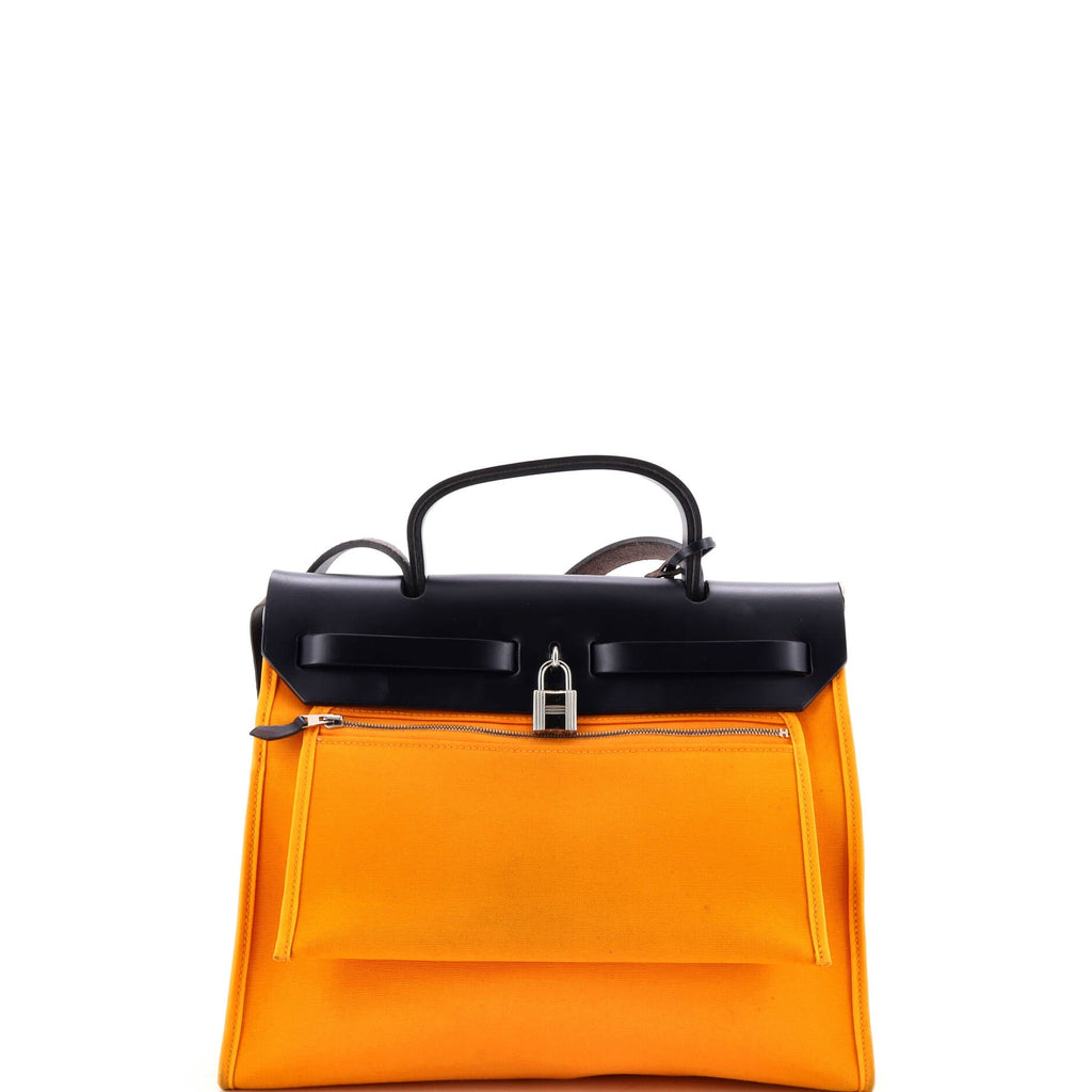 Herbag Zip Leather and Toile 31