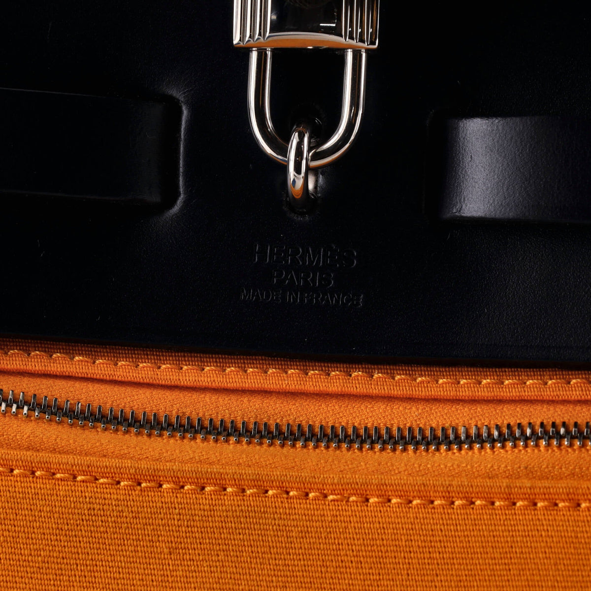 Herbag Zip Leather and Toile 31