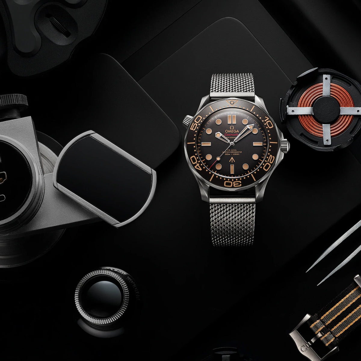 Omega Seamaster Diver 300 007 James Bond Edition on Bracelet