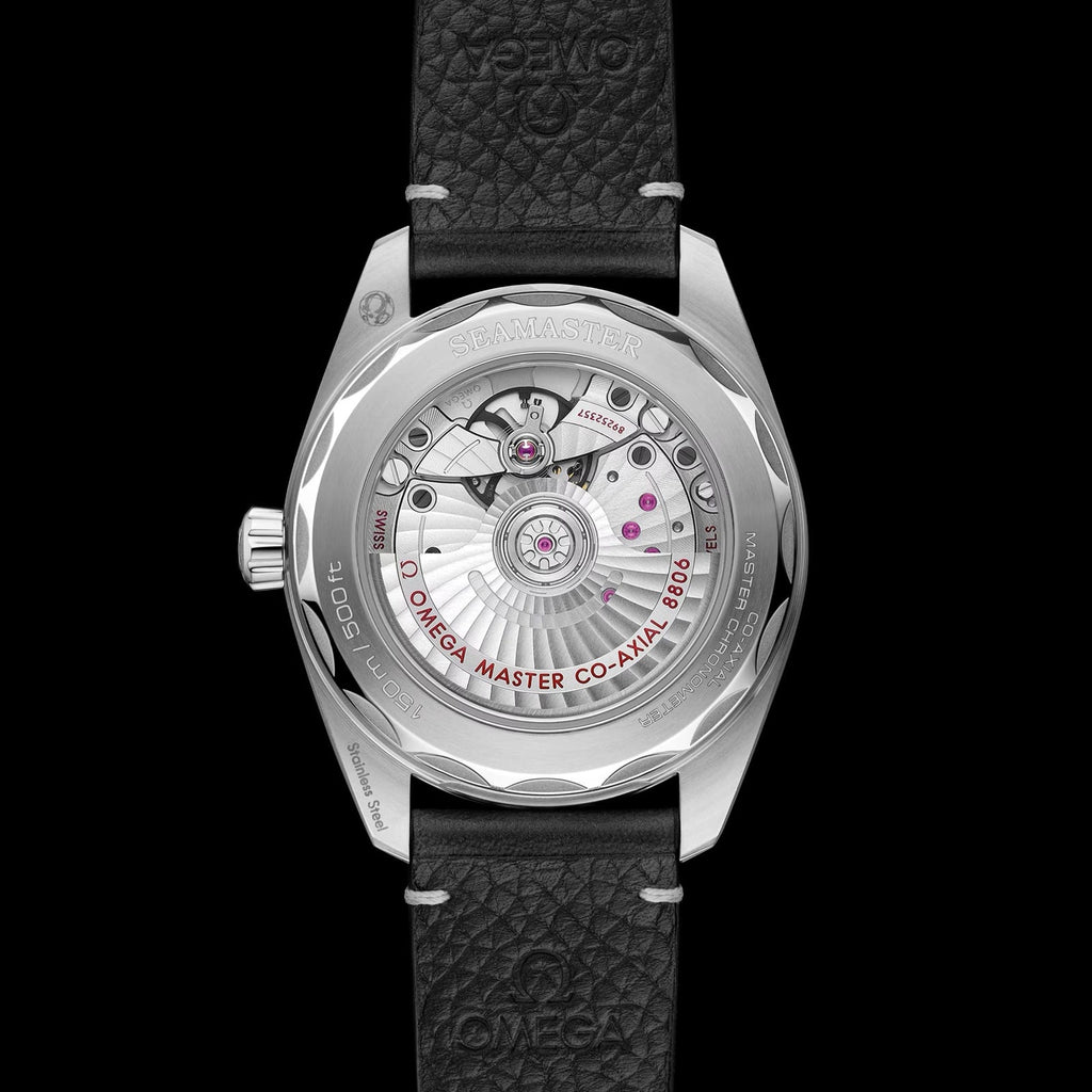 Omega 235.12.38.20.06.001 Railmaster on Leather Strap