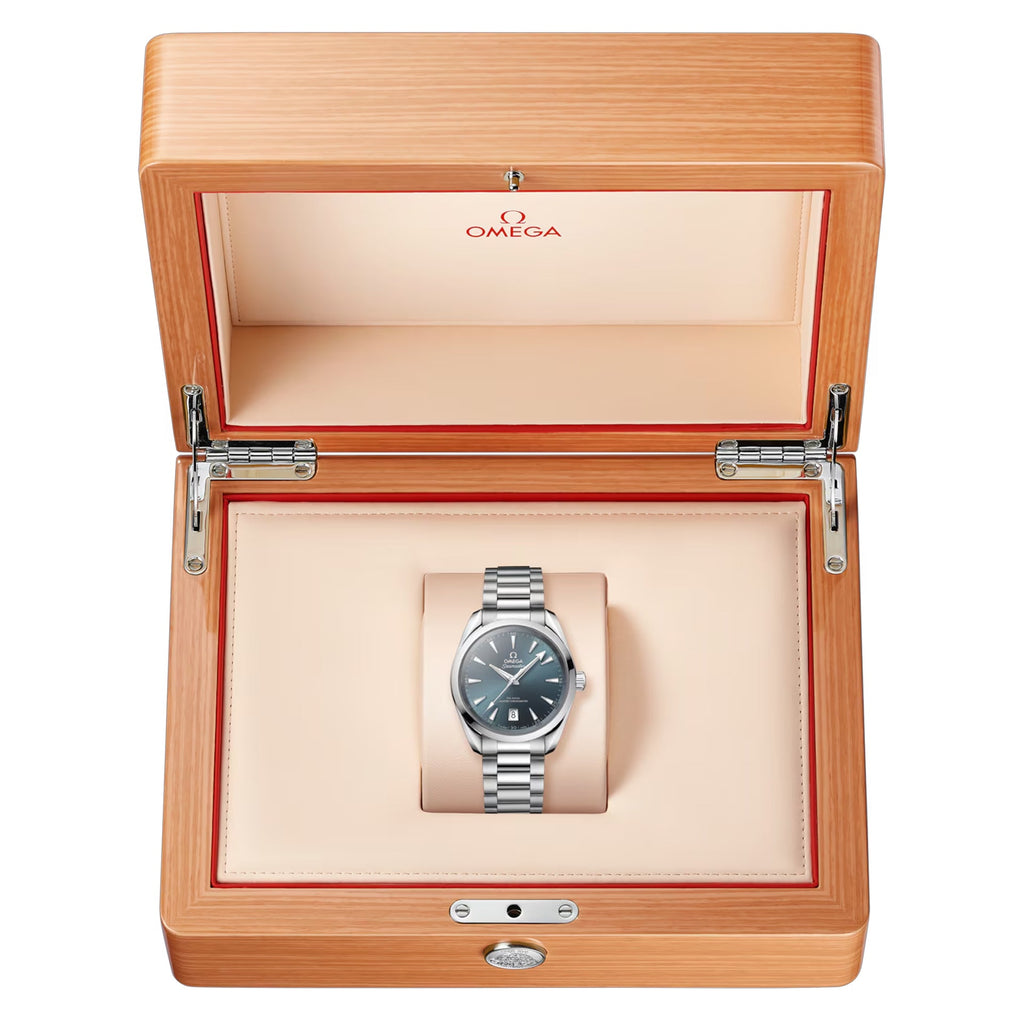 Omega Aqua Terra Shades 150M Coaxial Master Chronometer Blue Dial 38mm