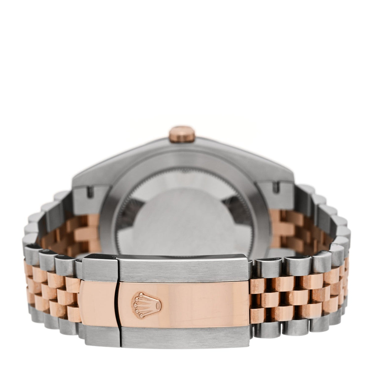 Stainless Steel 18K Everose Gold 41mm Oyster Perpetual Datejust Watch Sundust 126331