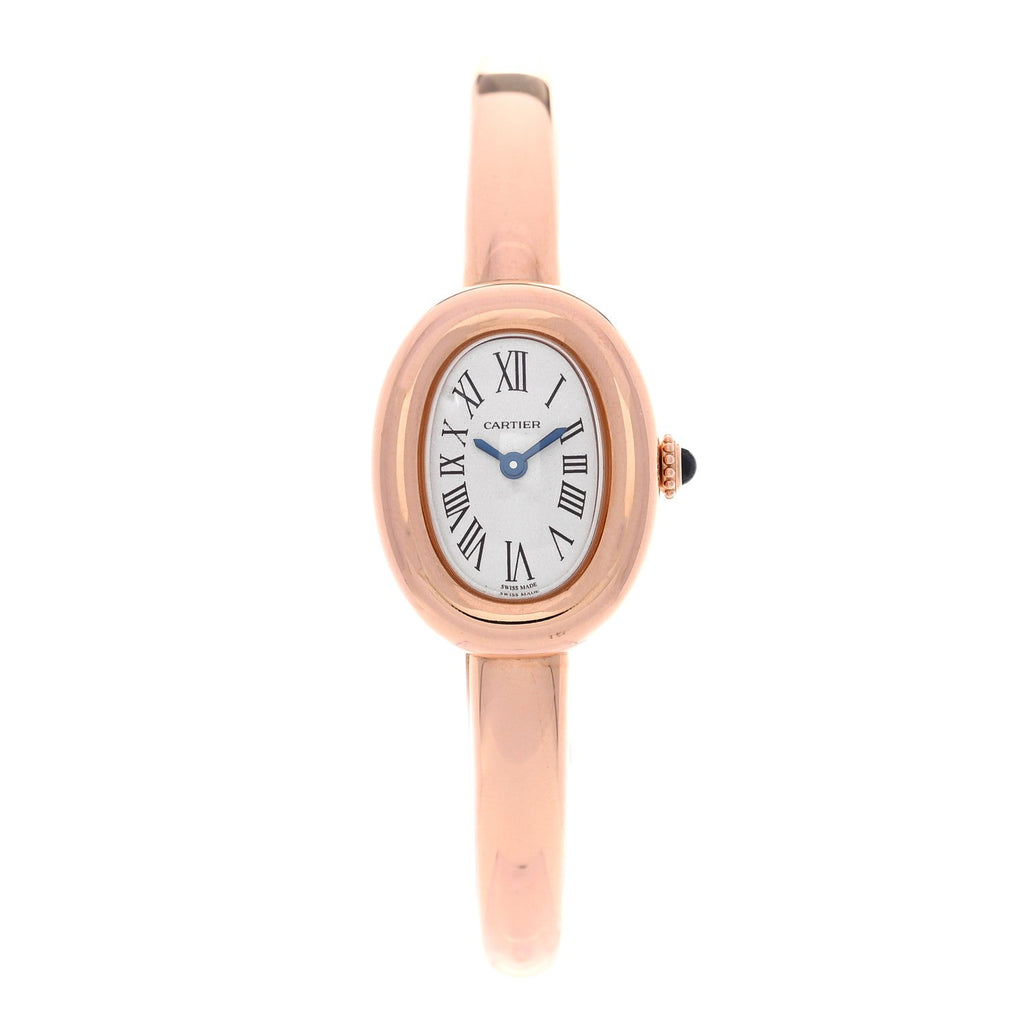 18K Pink Gold 19mm Baignoire Quartz Watch