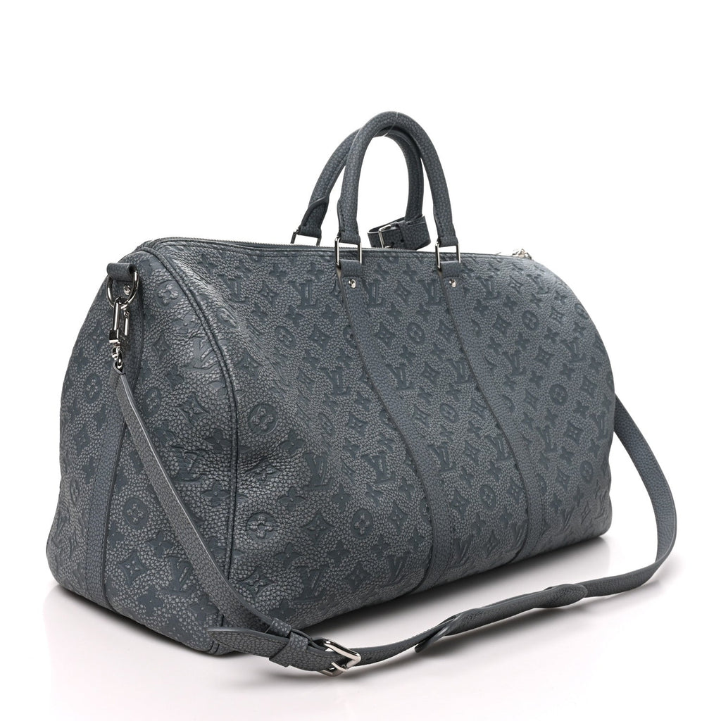 Taurillon Monogram Climbing Keepall Bandouliere 50 Granite
