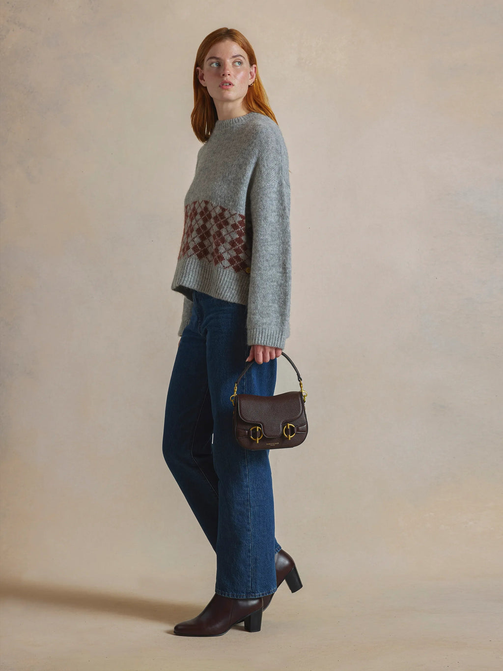 Connie - Mahogany Leather