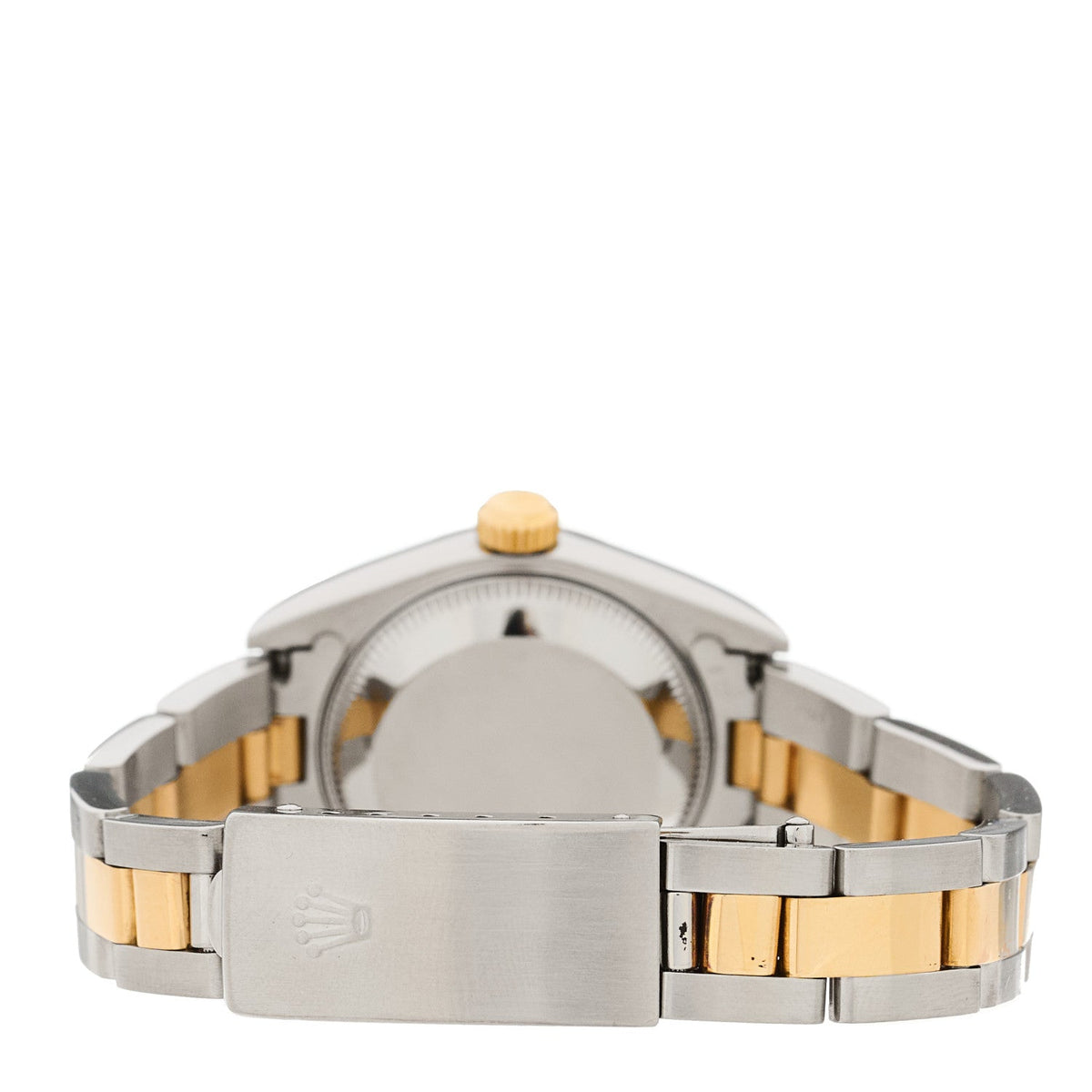 Stainless Steel 18K Yellow Gold Diamond 26mm Oyster Perpetual Datejust Watch Silver Jubilee 79173