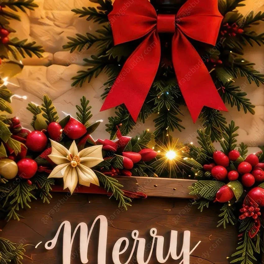 Christmas Welcome | Christmas Garage Door Cover