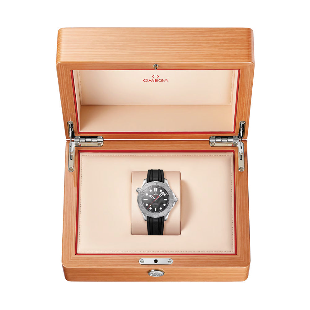 Seamaster Diver 300M Nekton Edition 42mm - Black on Rubber Strap