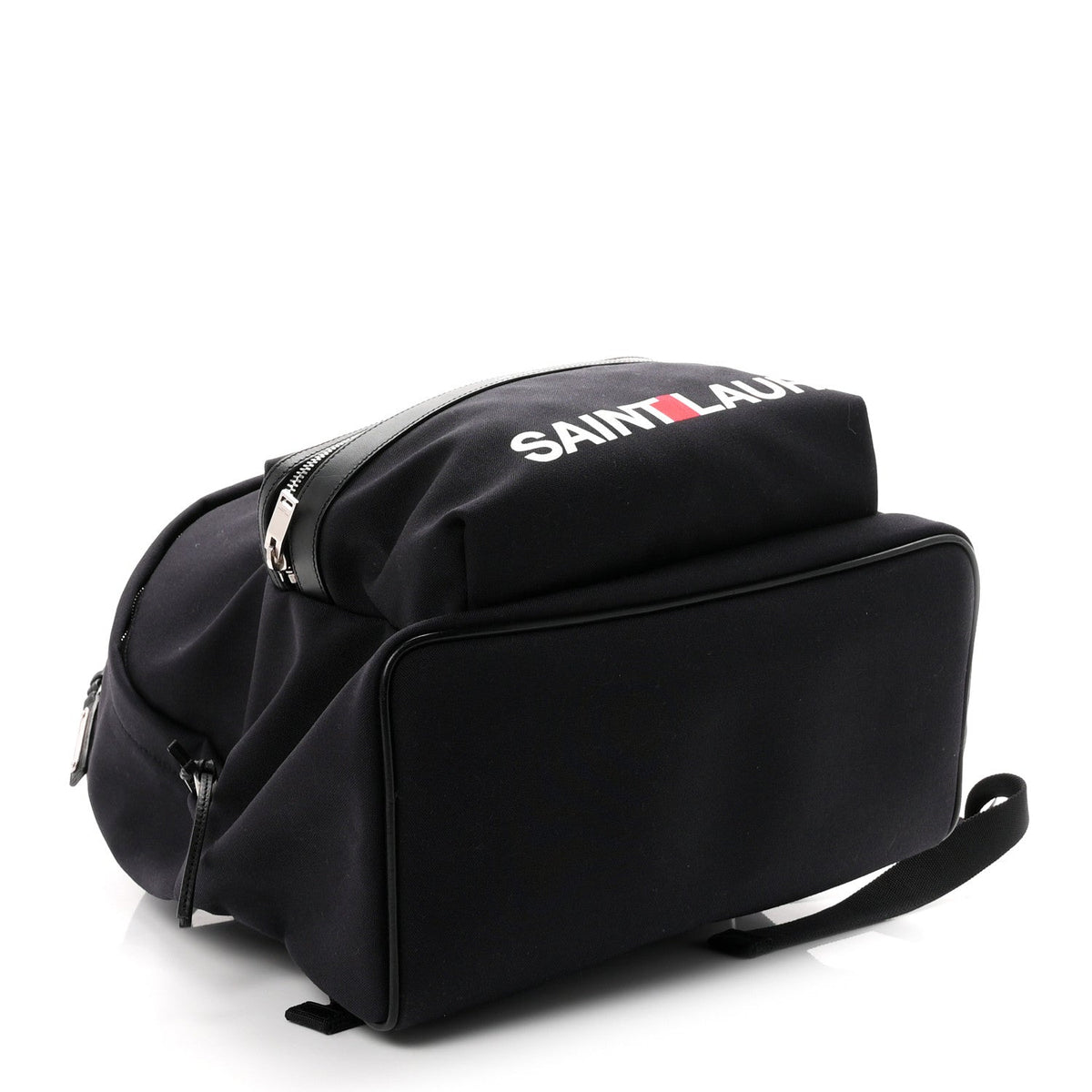 Canvas Logo City Backpack Black