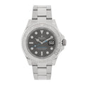 Stainless Steel Platinum 40mm Oyster Perpetual Date Yacht-Master Watch Slate 116622