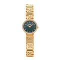 Stainless Steel Diamond Bezel Malachite 19mm Fendi Forever Quartz Watch