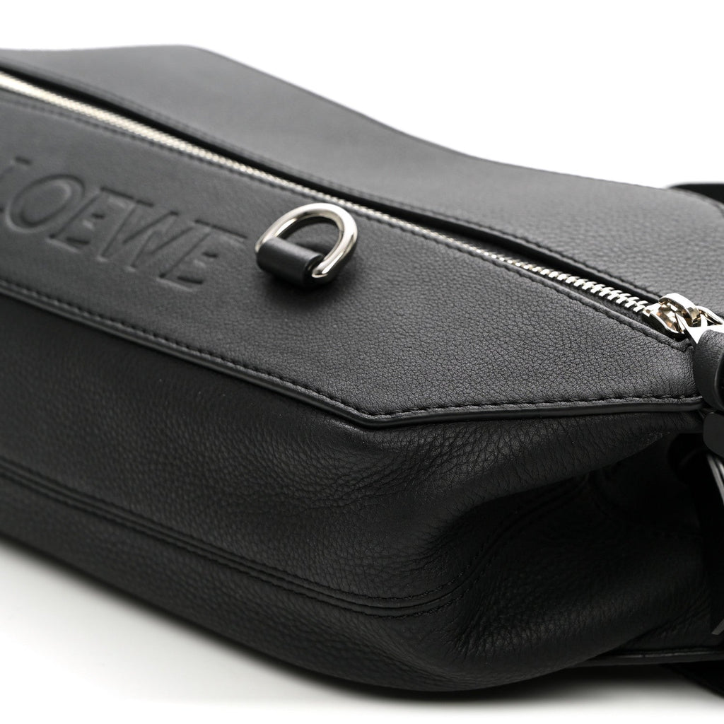 Classic Calfskin Convertible Sling Bag Black