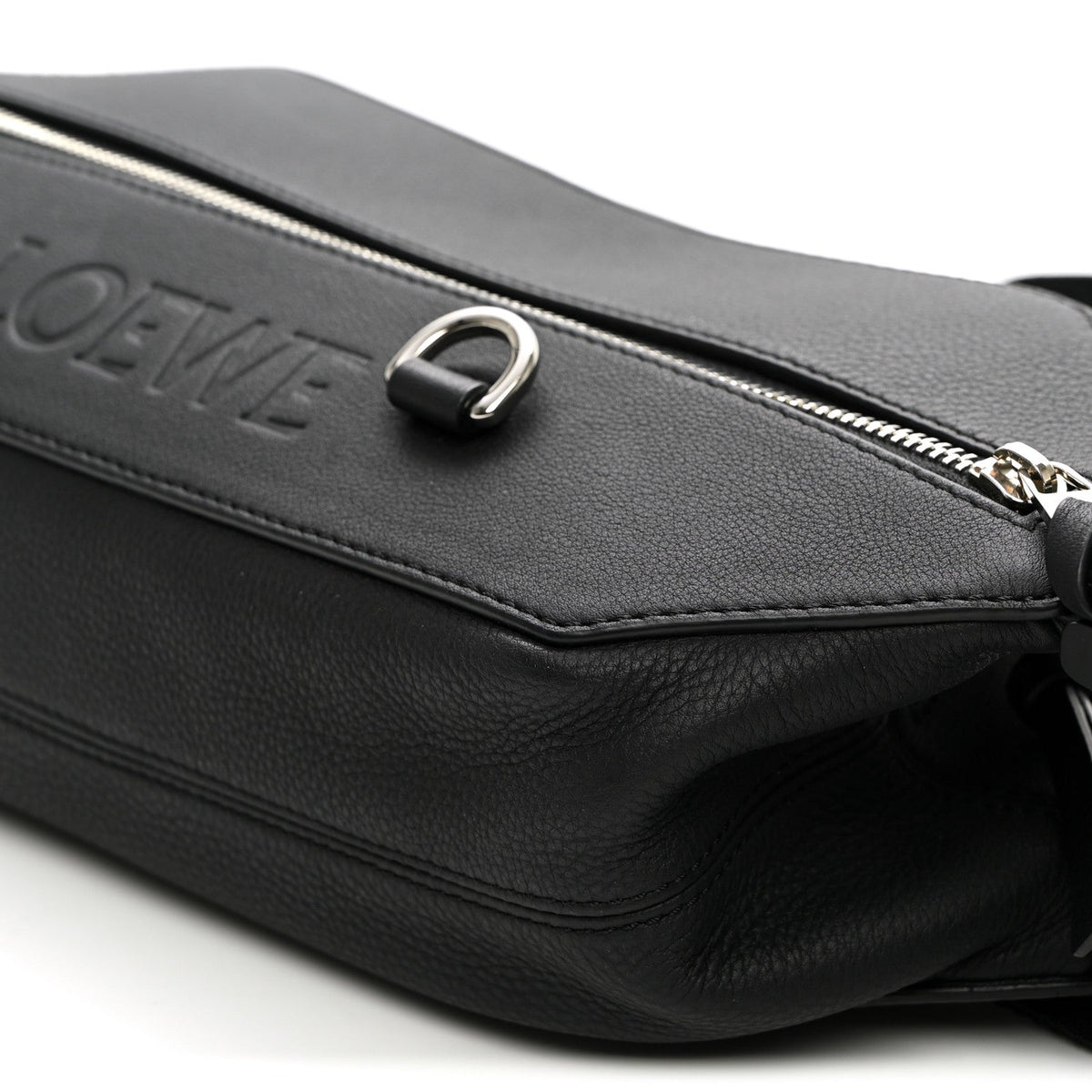 Classic Calfskin Convertible Sling Bag Black