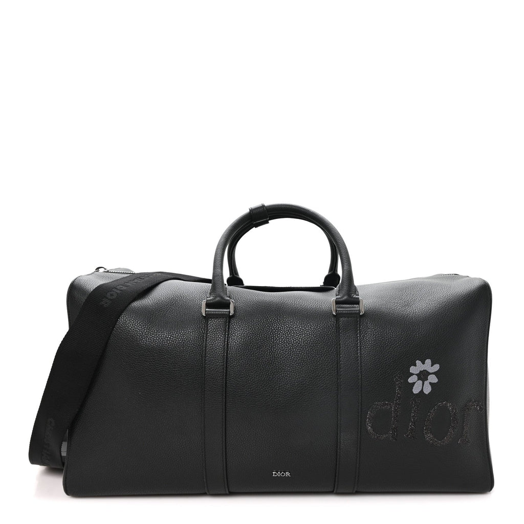 X ERL Calfskin Lingot 50 Bag Black