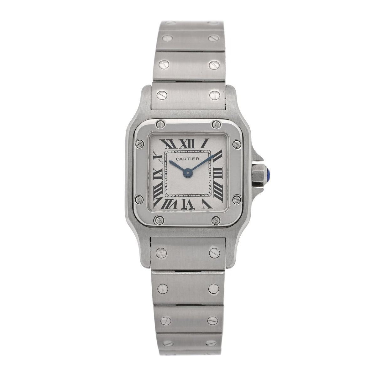 Stainless Steel 24mm Santos de Cartier Galbee Quartz Watch