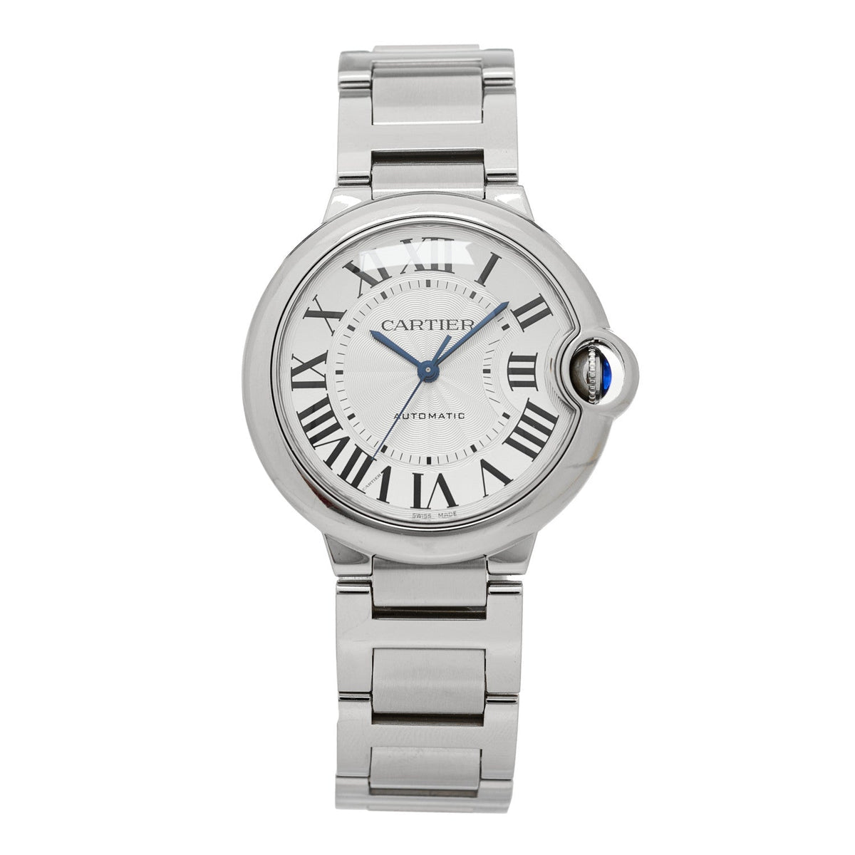 Stainless Steel 36mm Ballon Bleu De Cartier Automatic Watch