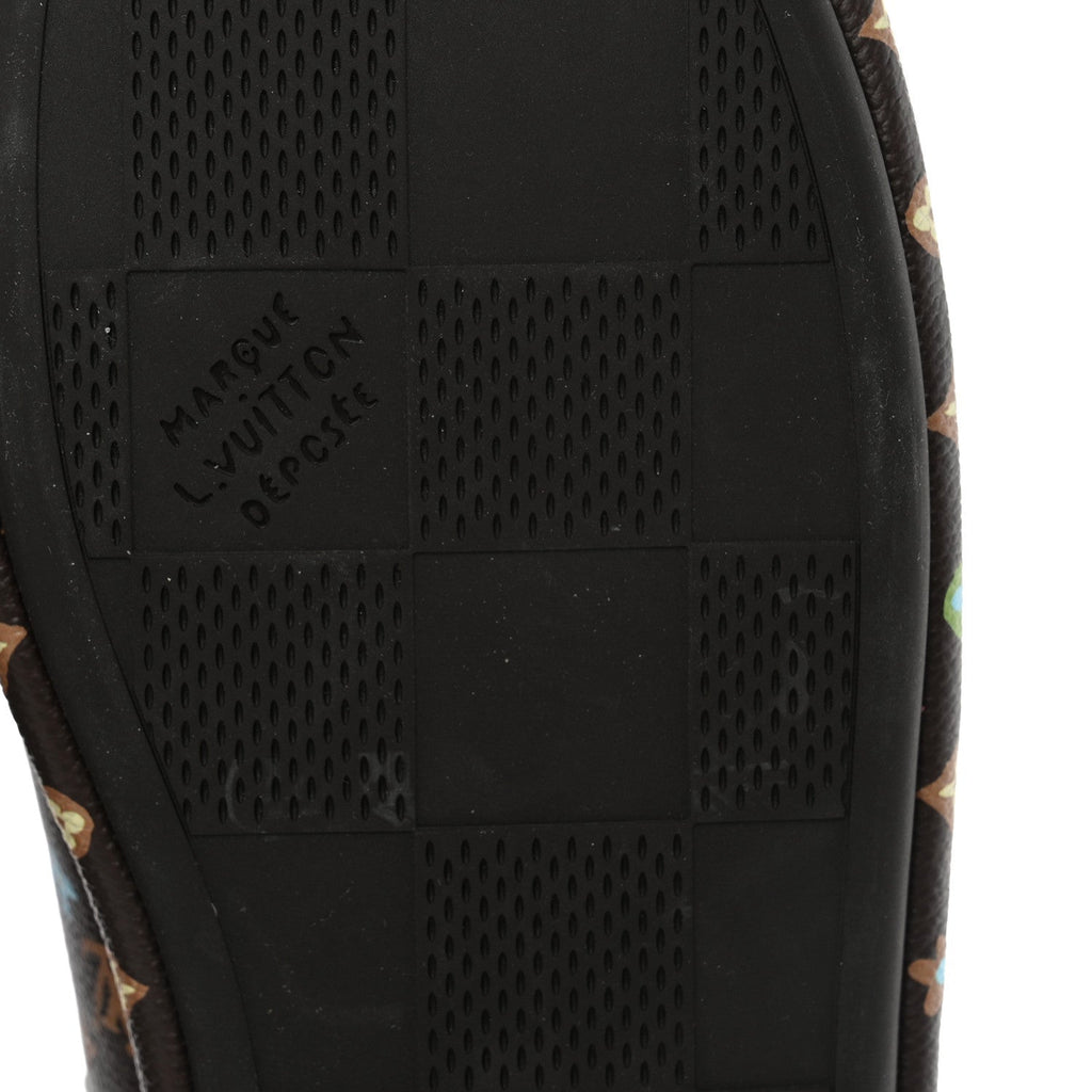 X TYLER THE CREATOR Monogram Craggy LV Palace Mens Slippers 9 Mocha