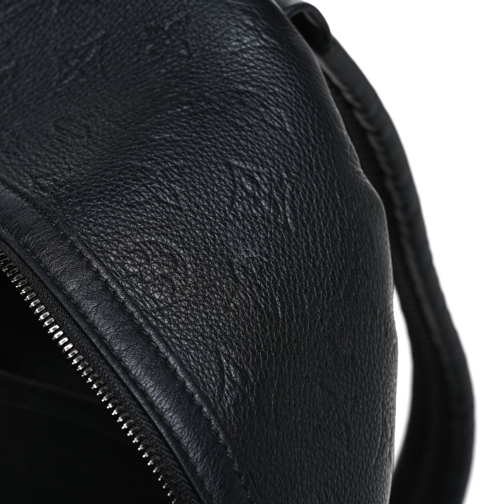 Calfskin Monogram Shadow Discovery Backpack Black