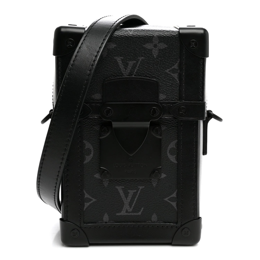 Monogram Eclipse Vertical Trunk Wearable Wallet Black