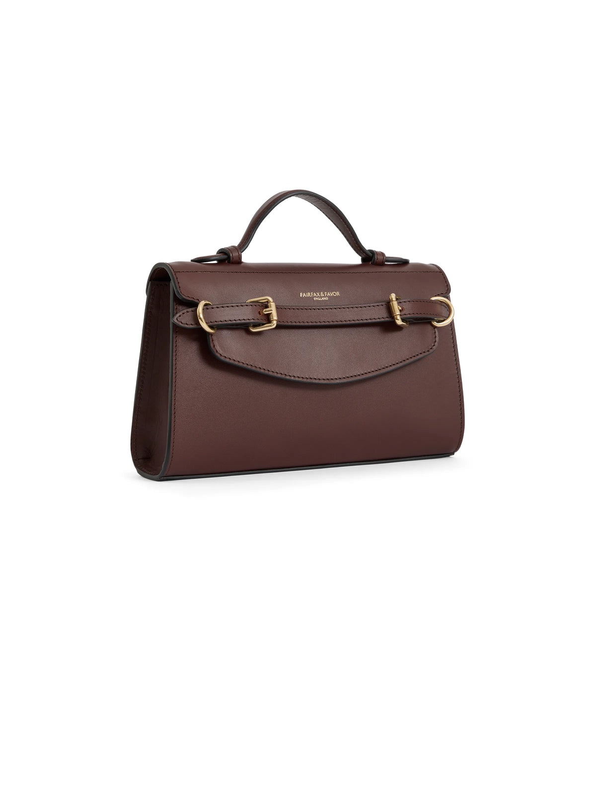 Town & Country - Clutch Bag - Burgundy Smooth Leather