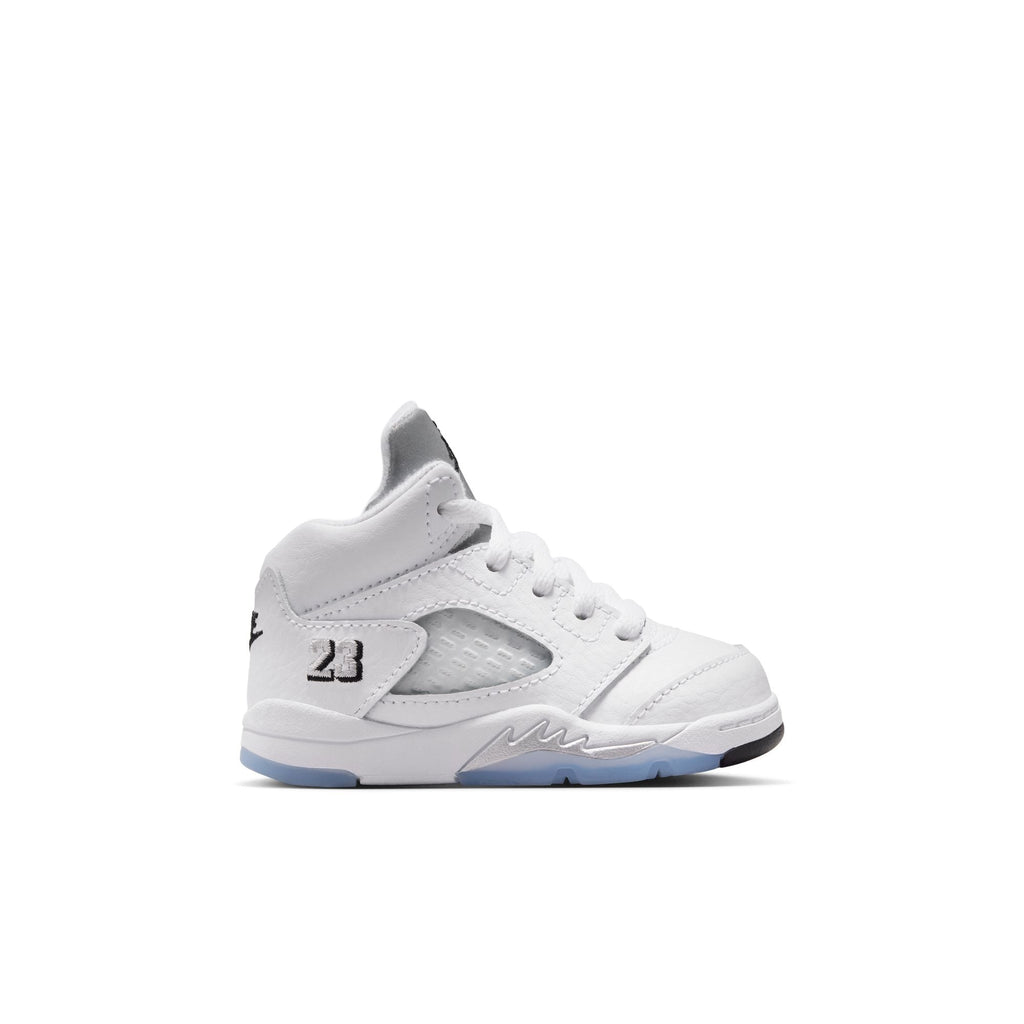 Air Jordan 5 Retro OG "White Metallic" - Toddler