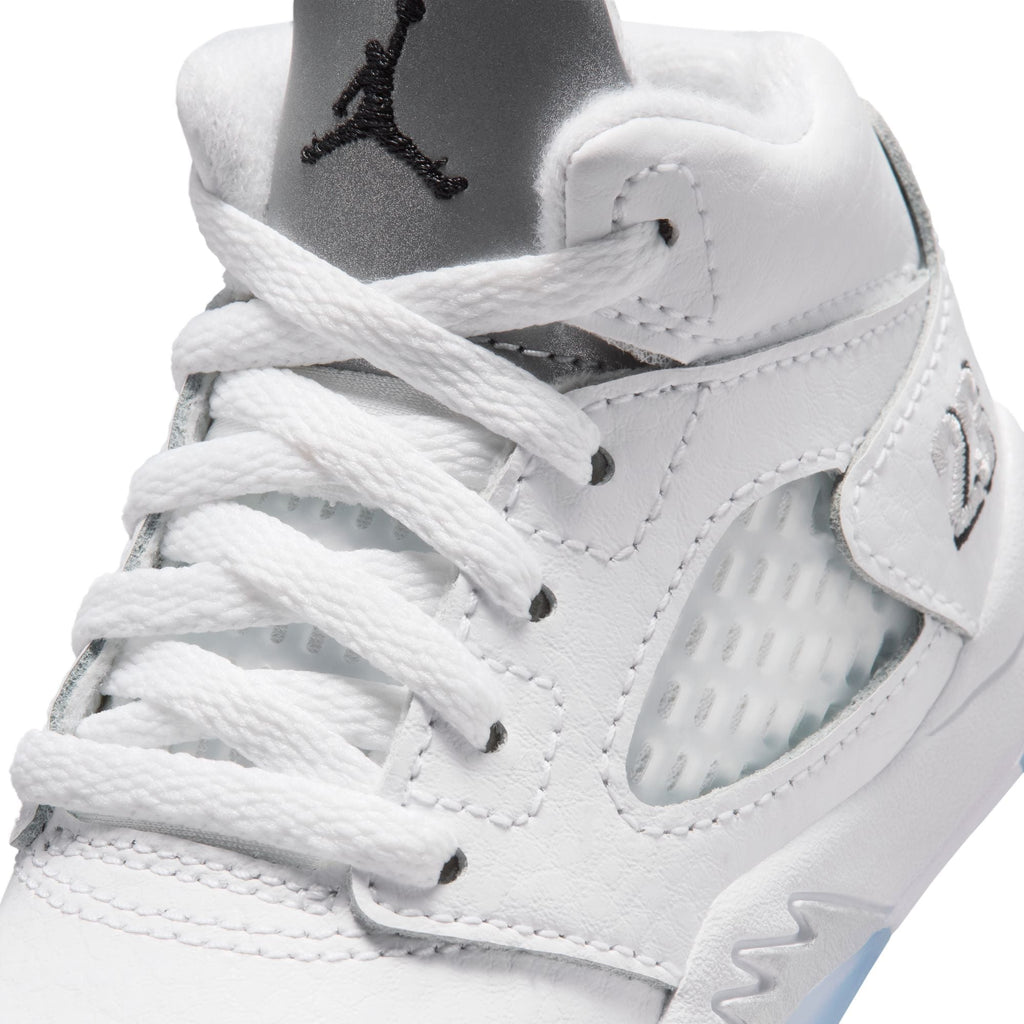 Air Jordan 5 Retro OG "White Metallic" - Toddler