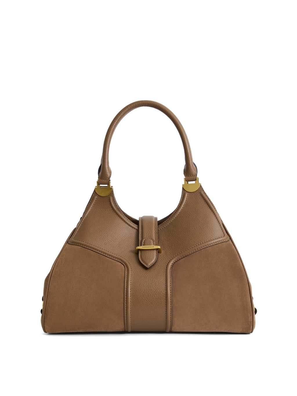 Aviemore Shoulder Bag - Tan Suede