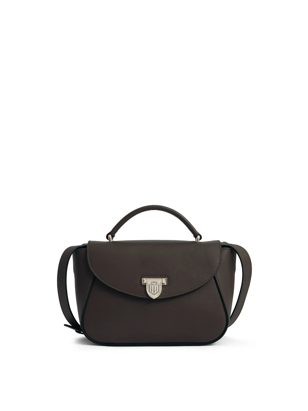 Blenheim Mini Handbag - Mahogany Leather
