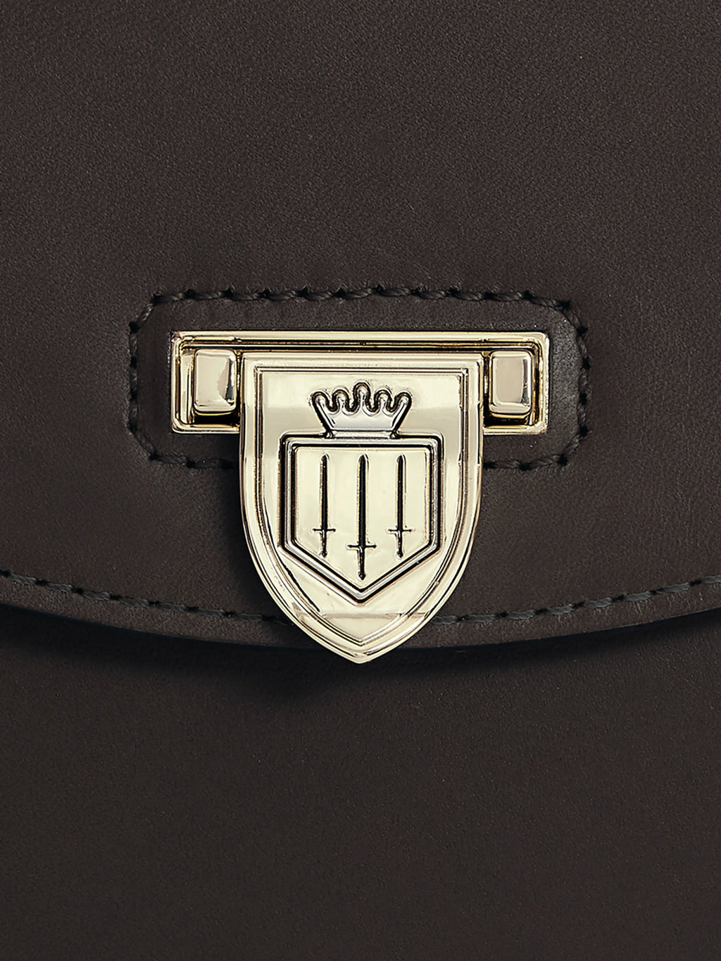 Blenheim Saddle Bag - Mahogany Leather