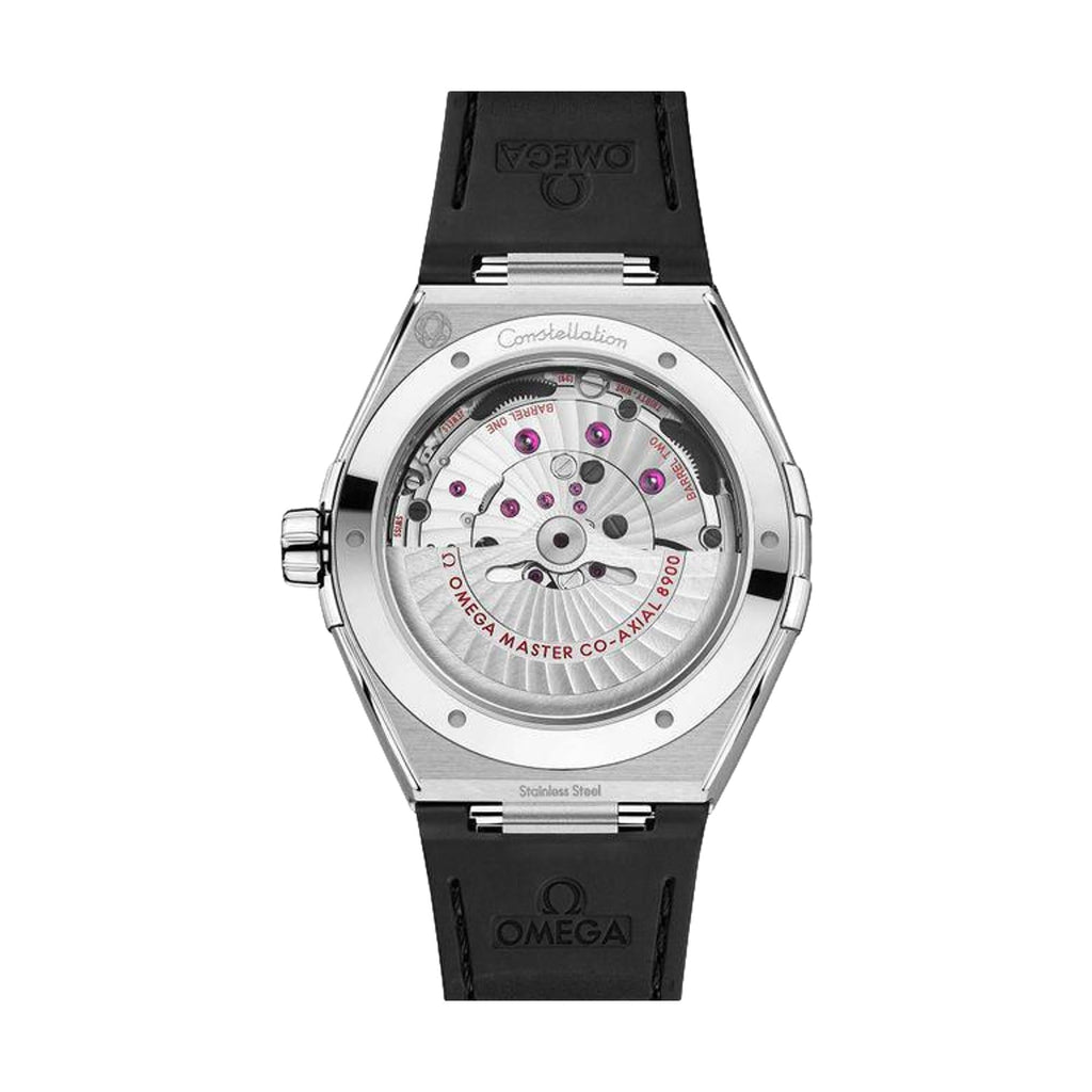 Constellation 41mm - Black on Leather Strap
