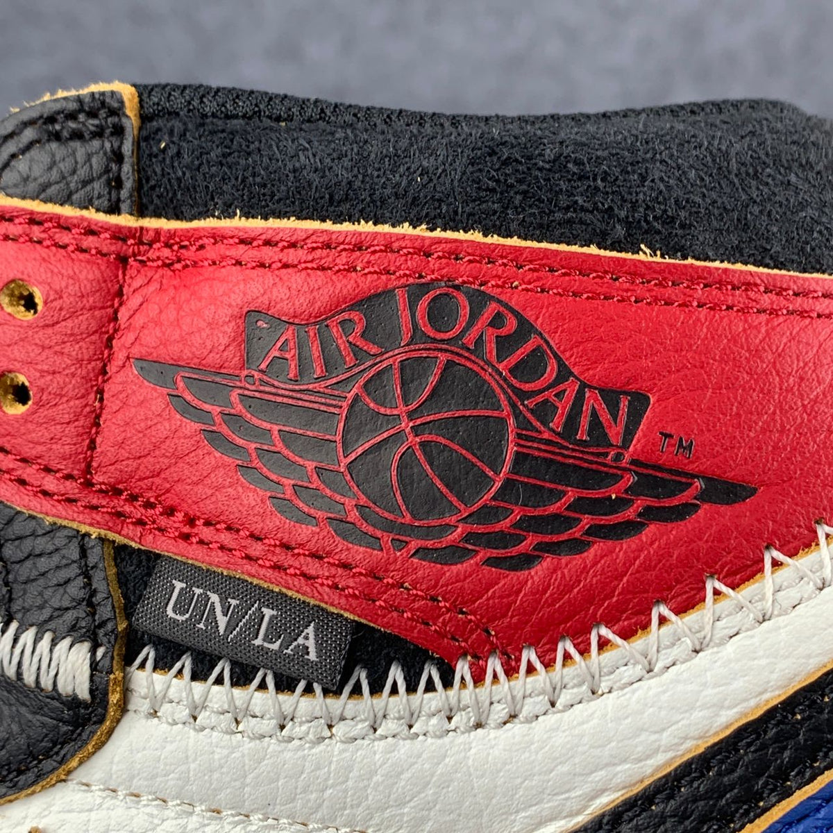 Fragment x Union LA x Air Jordan 1 Retro High OG “Varsity Red/Sport Royal