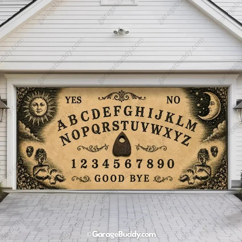 The Summoning Board | Halloween Garage Door Cover