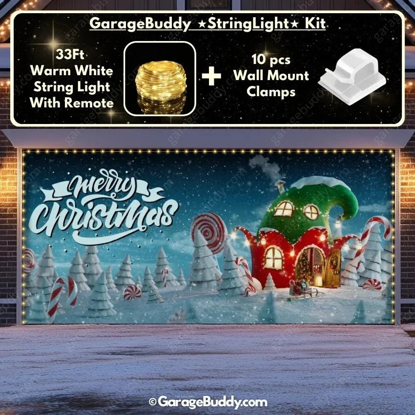 Christmas Wonderland | Christmas Garage Door Cover