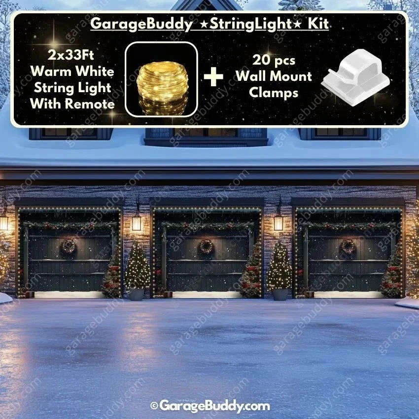 Holiday Door | Christmas Garage Door Cover