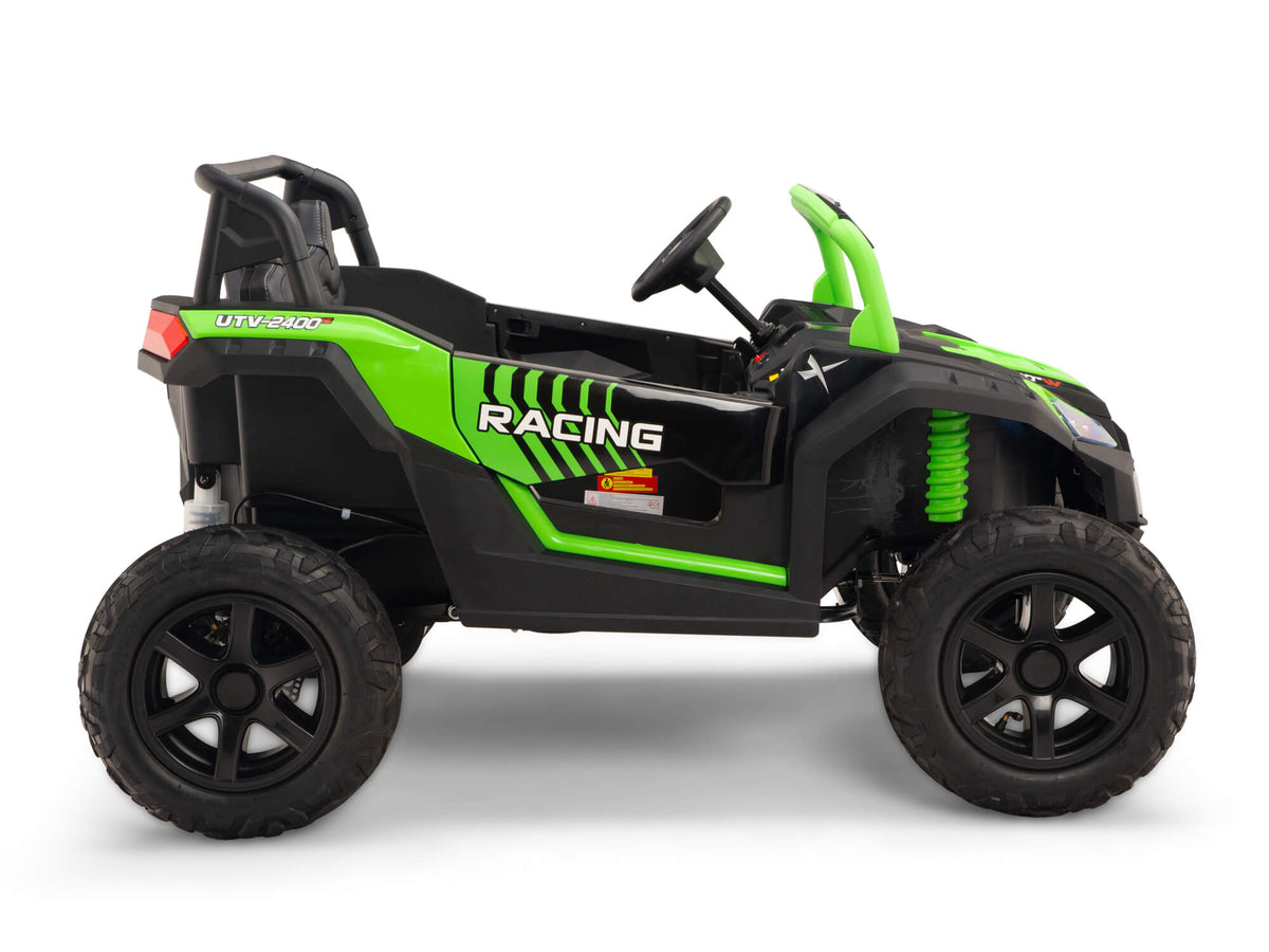 24V TREKCAR Rayder Ride-On Buggy - Green