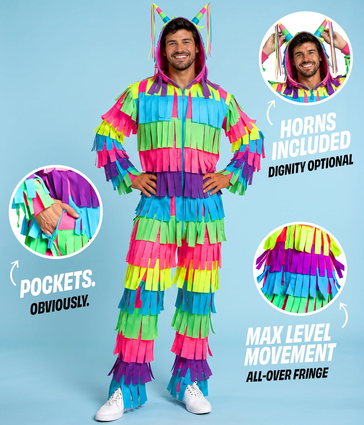 Men's Piñata Costume