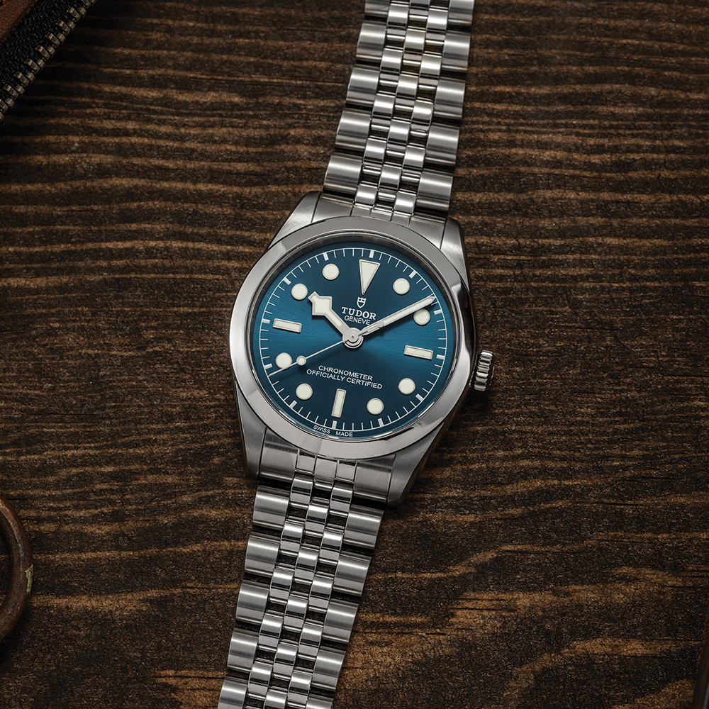 Black Bay One 36mm - Blue on Bracelet