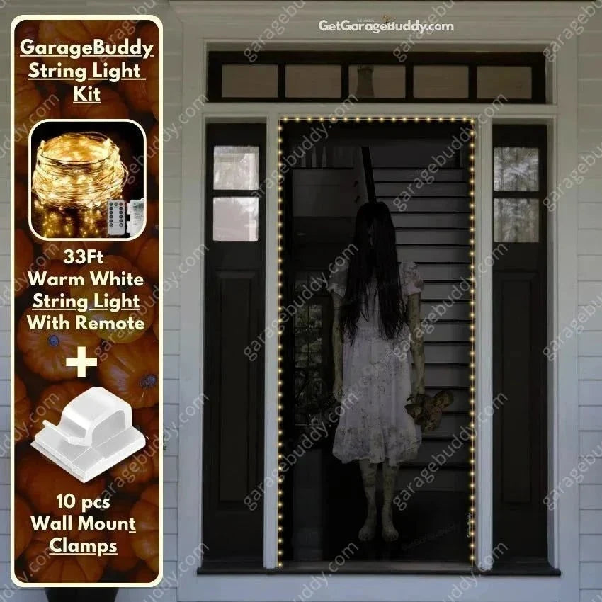 Possessed Girl | Halloween Front Door Cover