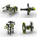 MOC Starfighter Building Blocks 300PCS Space Toy