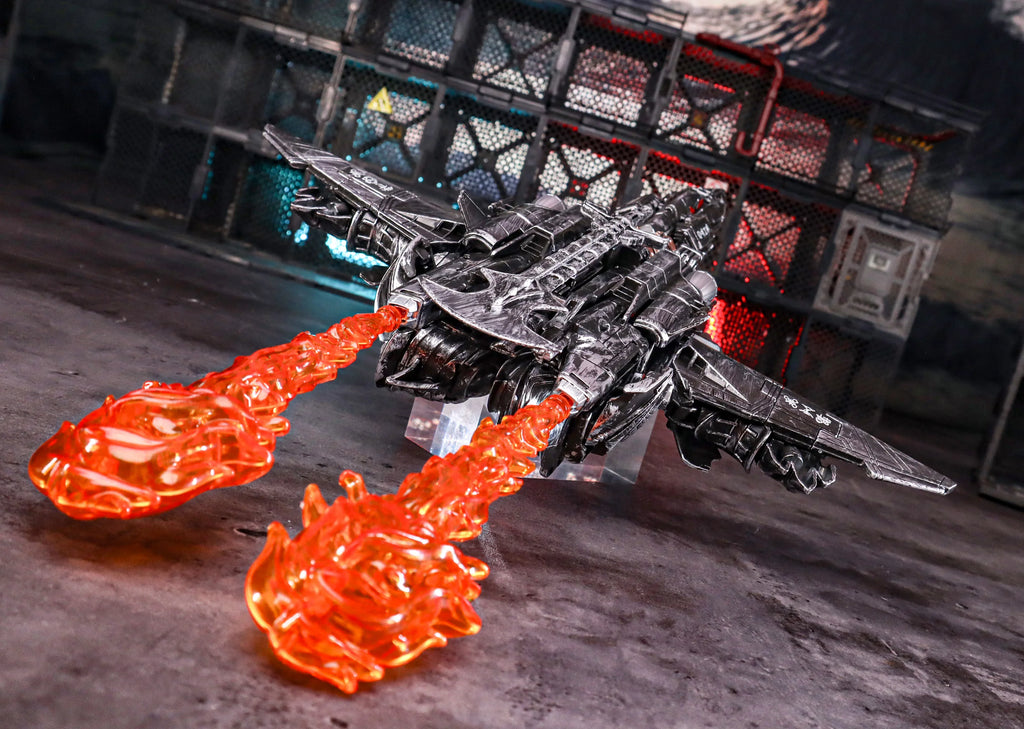 Wei Jiang MW-001 Aircraft Power Enlarged Version Transforming Robot Movie 5 Villain Model Toy With A Height Of 30cm