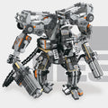 Science Fiction Building Blocks Action Robot Mecha MOC Bricks Toys Christmas Gifts for Boys Adult Children Desktop Decoration