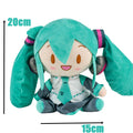 @*8&Cute Hatsune Miku Plush Toy Kawaii Anime Miku With Bow High Quality Plushies Home Decor Soothing Plushie Birthday Gift Girl