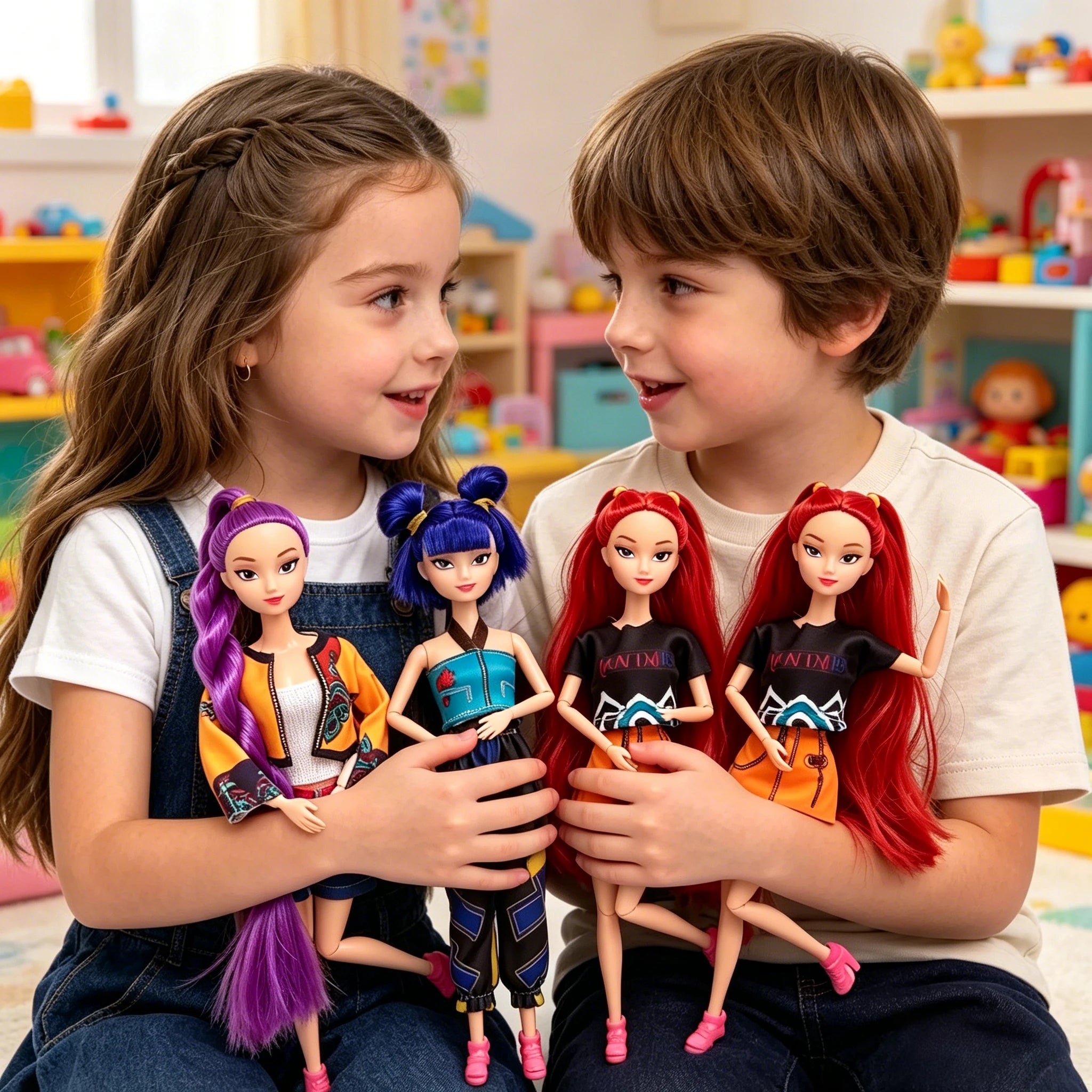 New 30cmPrincess Doll Rumi Mira Zoey Exquisite Action Figure DIY Toy Premium Plastic Model Perfect Collection and Gift for Girls - AliExpress 26