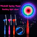 Electric LED Music Bar Colorful Shining Music Sticks Electric Rotary Handheld Light Up Windmill Fan Random Color No Batteries
