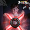 Colorful Rotating Light-Up Wheel Sword | Cool Bearing Glow Laser Sword for Boys and Girls, Perfect for Christmas, Halloween