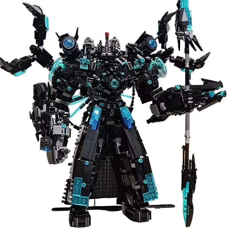 Skibidi Toilet Titans Tv Man Blocks Toy Skibidi Toilet Titans Speakerman Building Blocks Toys Skibidi Toilet G Man Blocks Gift